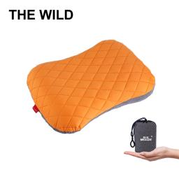 Travesseiro inflável portátil, Almofada de Viagem ao ar livre, acampamento, praia, carro, avião, Hotel, encosto de cabeça dobrável, tenda do sono, Use Acessórios - Image 1