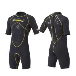 3mm shorty wetsuit masculino manga curta surf terno molhado para homens kite macacão kite caiaque natação - Image 1