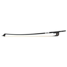 OLHAR Puro De Fibra De Carbono Preto Arco Contrabaixo Arco Em 4/4 3/4 1/2 Tamanho Concerto Bass Contrabaixo Bow Estilo Alemão de Cabelo Verdadeiro Cavalo - Image 6