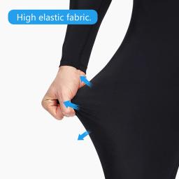 Roupas de mergulho para homens, protetor solar à prova de frio, mergulho, surf, maiô com zíper, elástico, anti-risco, equipamento esportivo aquático - Image 5