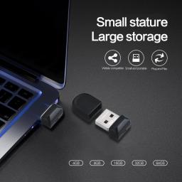 Wansenda super mini usb flash drive à prova dwaterproof água pendrive 64gb 32gb 16gb 8gb 4gb capacidade real usb 2.0 memória vara thumbdrive - Image 6