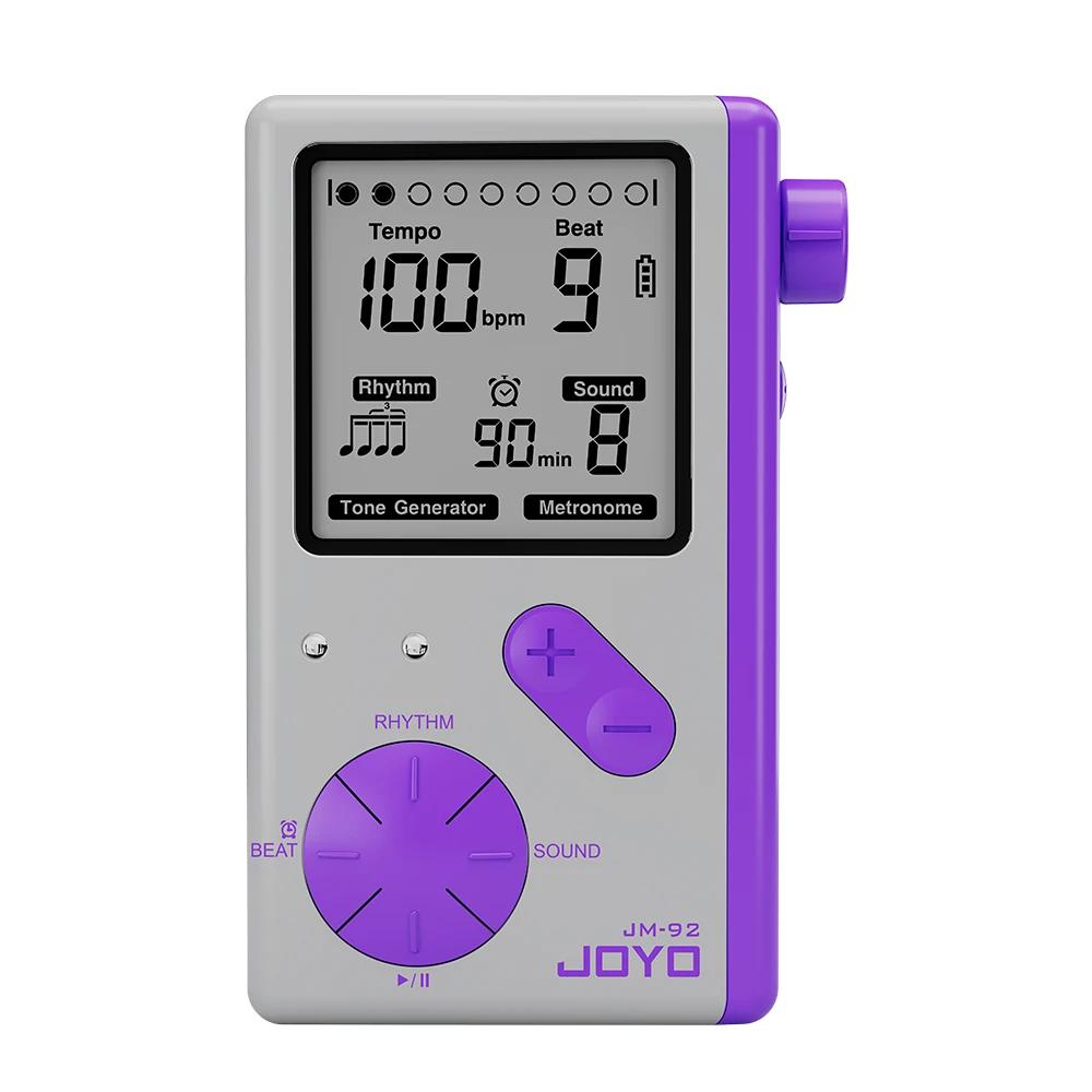 Joyo JM-92 metrônomo eletrônico tela led função de contagem regressiva 9 ritmos metrônomo eletrônico digital para guitarra violino baixo - Image 1