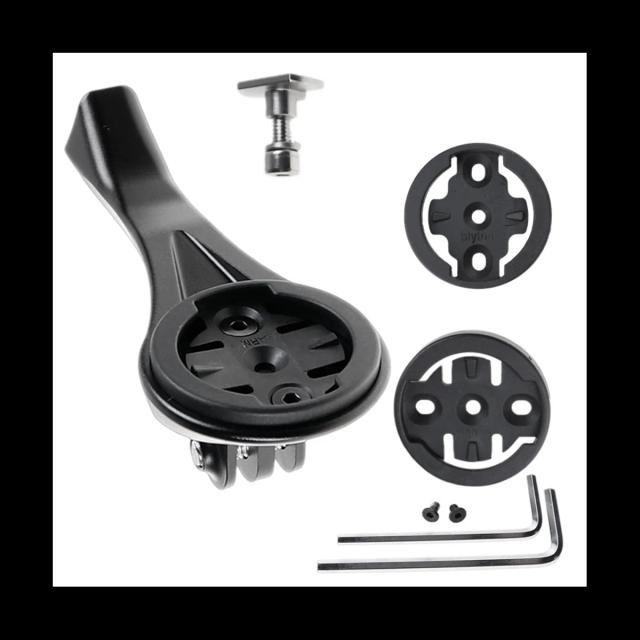 Suporte de Extensão para Bicicletas - Compatível com Computadores, Câmeras Garmin e Bryton, Modelo SL7