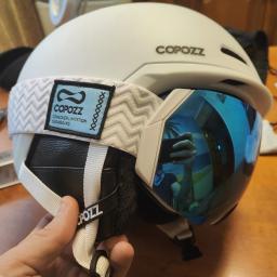Copozz capacete de esqui meio coberto anti-impacto capacete de esqui para adultos das mulheres dos homens skate snowboard capacete de segurança feminino masculino - Image 6