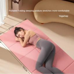 AliExpress coleção dobrável tapete de yoga eco amigável tpe dobrável viagem fitness exercício esteira dupla face antiderrapante para yoga - Image 5