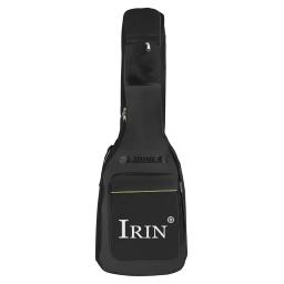 Irin 600d capa de guitarra à prova d'água alça dupla acolchoada bolsa de guitarra mochila alça de ombro bolsa espessante peças de guitarra elétrica - Image 2