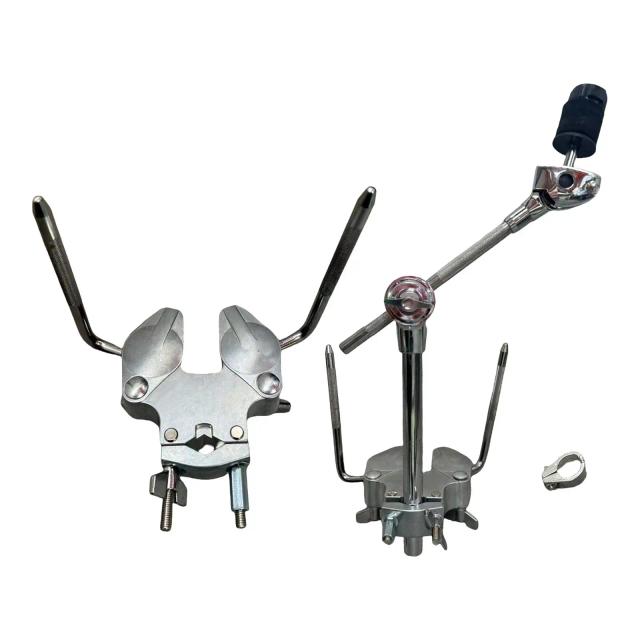 Braçadeira de Extensão para Tambor: Suporte de Prato e Acessórios de Percussão Essenciais