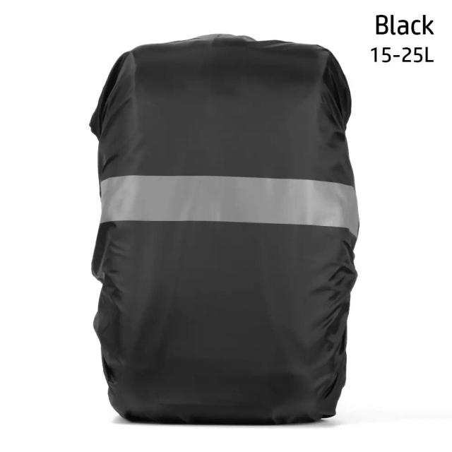 Capa de Chuva Impermeável para Mochila Reflexiva - Ideal para Ciclismo, Camping e Caminhadas ao Ar Livre