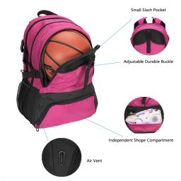 Grande Saco De Futebol Esportivo, Mochila De Futebol, Sacos para Basquete, Voleibol, Futebol com grampo separado e compartimento de sapatos - Image 5