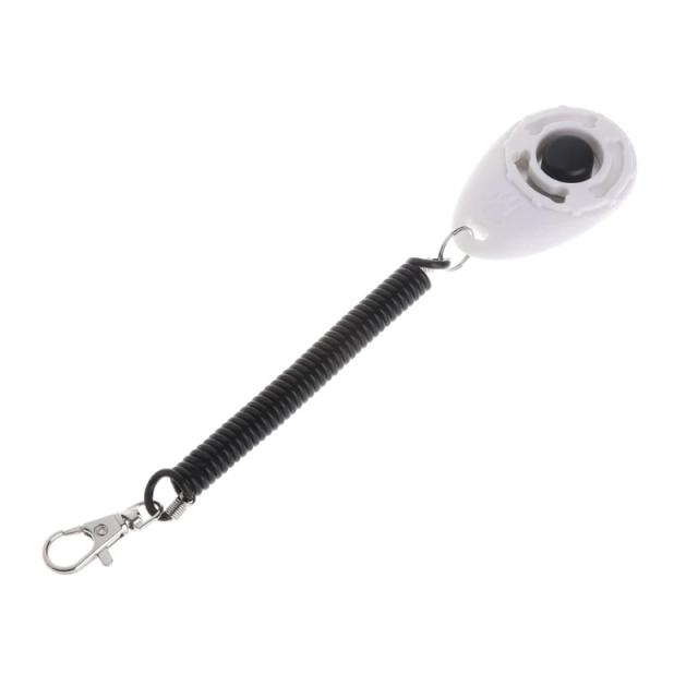 Treinamento Eficaz para Animais de Estimação: Clicker com Alça para Cães e Comportamento Positivo
