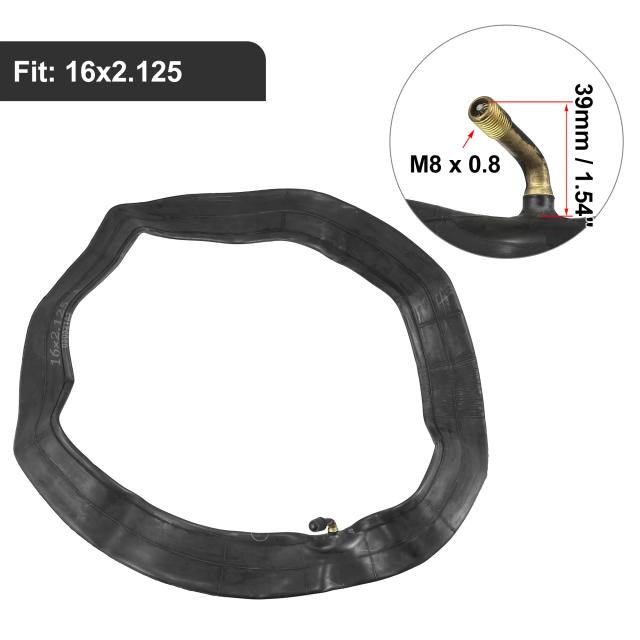 X Autohaux Tubos Internos de Bicicleta Schrader 12-26 Polegadas Resistentes