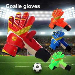 Luvas Goalkeeper para crianças e adultos, Luvas de futebol, respirável, resistente ao impacto, aderência premium, textura antiderrapante, luvas de futebol ideais - Image 1