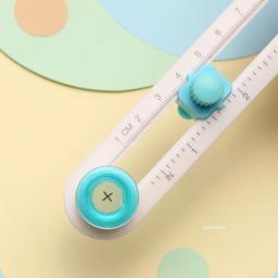 Faca de corte redonda ajustável 360, DIY Compass Circle Cutter, Scrapbooking Cutters, Circular Paper Scrapbooking Cards Cutters - Image 2