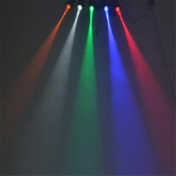 5w rgb led feixe projetor holofote espelho bola lâmpada discoteca bar ktv dj festa mostrar iluminação de palco casa loja officie arte decoração - Image 6