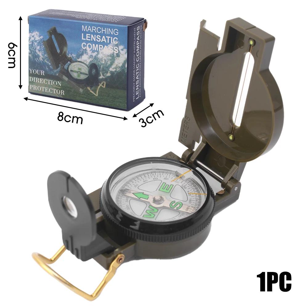 Professional Waterproof High Precision Compass, Gadget ao ar livre, Sports Caminhadas Montanhismo, Militar Exército Direção Guia Ferramenta - Image 1