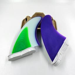 UPSURF-Twin Fins Set para Surf Fish, Estabilizador Funboard, Twin Fins, Twin Fins para Prancha de Surf e Surf, FCS 2 Keels - Image 2