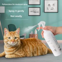500ml pet spray natural fresco cão gato corpo perfume desodorante perfume remover odor desodorante segurança scented desinfetante - Image 2