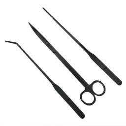 Kit de ferramentas de aquário pinças tesoura aço inoxidável ferramentas de limpeza plantas aquáticas tanque de peixes acessórios do aquário - Image 5