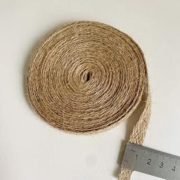 Cabos de juta trançados lisos para decoração doméstica, fita de serapilheira, macramé, artesanato DIY artesanato suprimentos, corda de cânhamo natural - Image 5