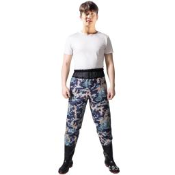 Calça Aquática com Comprimento da Cintura, Calça Espessada Metade do Corpo, Ultraleve, Roupa Impermeável, Garfo de Pesca, Uma Peça - Image 5
