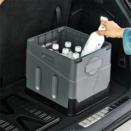 Vaso sanitário dobrável, portátil, dobrável, caixa de armazenamento anti-odor, vaso sanitário para carro, vaso sanitário de emergência para viagem com motorista automático para adultos - Image 2