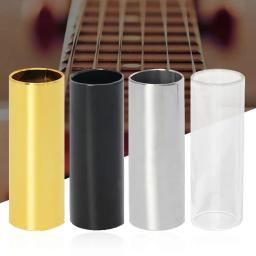 70mm de alta guitarra corrediça barra dedo corrediças metal/vidro para guitarra ukulele instrumentos cordas acessórios clara slide 70x25mm - Image 1