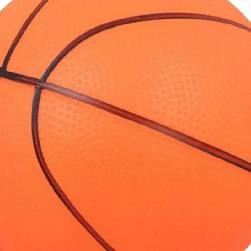 Bola de Mini Basquete Inflável de 16cm para Crianças - Brinquedo Universa e Durável para Interior e Exterior