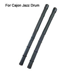 Escova de tambor de náilon cajon tambor escovas varas peças haste de percussão varas 1 pc acessórios preto/branco tambor escova - Image 3