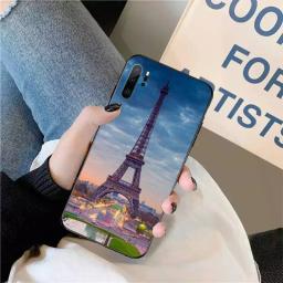 Capa de telefone Torre Eiffel paris para Huawei Honor Mate 30 40 50 20 8 70 5 9 10 Pro P x i s y Lite nova - Image 4