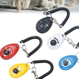 Lightweight Dog Training Clicker com pulseira, acessórios de treinamento comportamental para gatos, filhotes, pássaros, cavalos - Image 3