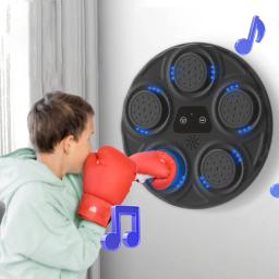 Fitness Trainer, Alvo, Música, Exercício, Crianças, Adultos, Máquina de Treino Com Luzes, Almofadas De Boxe Eletrônicas - Image 4