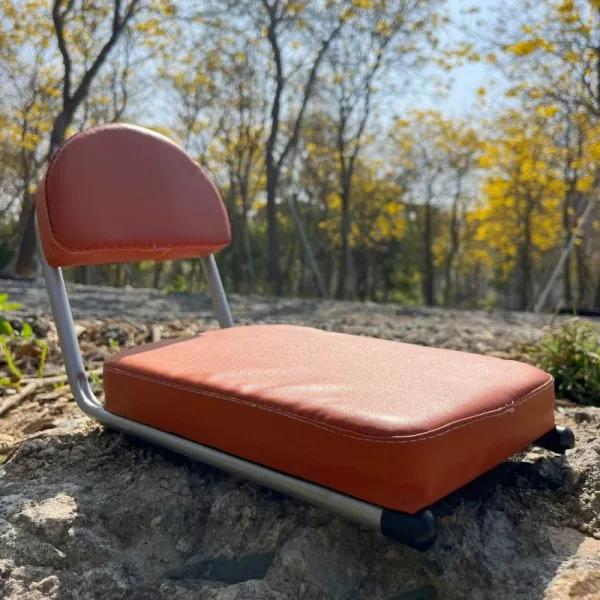 Almofada de Assento de Bicicleta Super Macia e Confortável com Encosto Estendido para Crianças e Passageiros