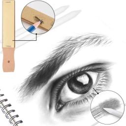 Profissional arte pintura conjunto, desenho conjunto, escola estudante suprimentos, esboço kit, lápis, novo, 35 pcs - Image 5