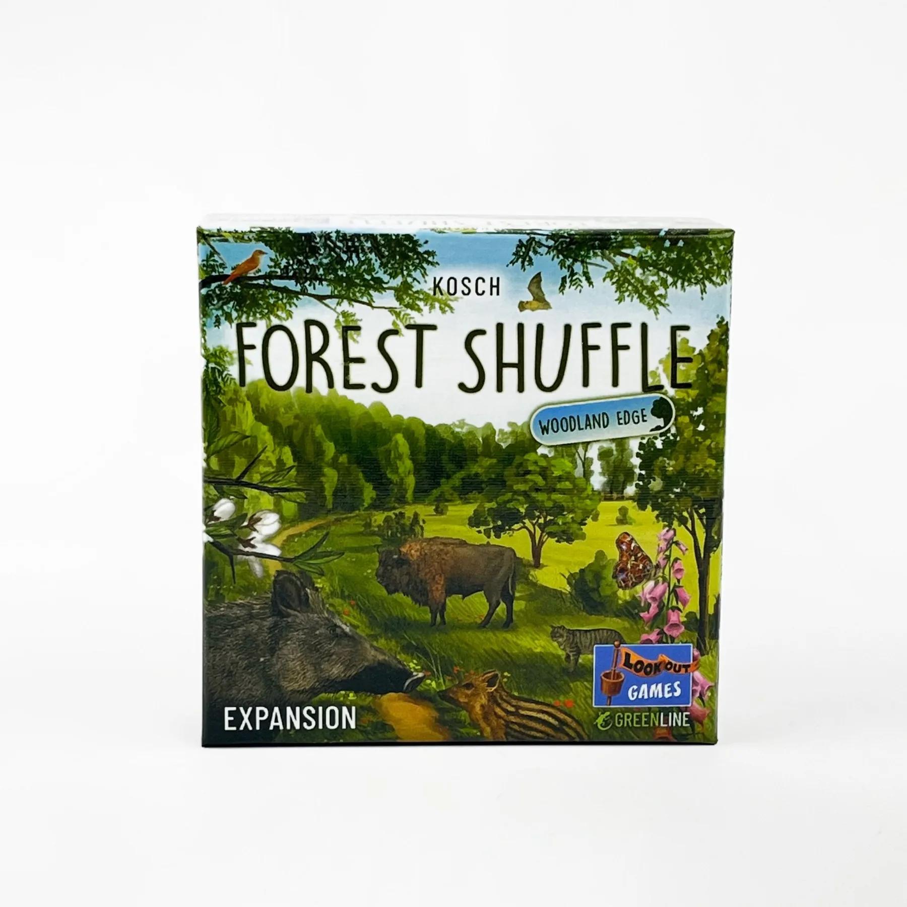 Jogo de cartas Forest Shuffle - Jogo de estratégia inteligente Jogo de família divertido para crianças e adultos - Woodland Edge、 ALPINE、 Jogo de expansão - Image 1