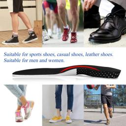 Palmilhas ortopédicas para homens e mulheres, almofada de espuma de memória, palmilha de gel, suporte de arco de silicone, almofada de sapato esportivo, inserção macia para corrida - Image 6