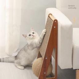 Placa destacável para gatos, raspador arranhador para gatos, garra de moagem, brinquedo de escalada, suprimentos para móveis, 1pc - Image 1