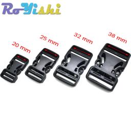 Fivela ajustável dupla de plástico para mochilas, bagagem, esportes ao ar livre, bolsa, fivela de viagem, acessórios - Image 2