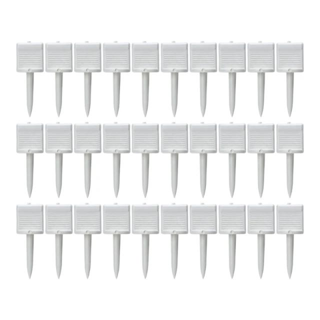 Conjunto de 30 Alvos de Papel Reutilizáveis para Caça de Unhas ao Ar Livre com Pinos Inclusos