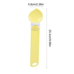 Colher De Alimentação Para Animais De Estimação, Dispensador De Tratar Molhado, Squeeze Spoon, Alimentador De Tiras De Gato, Kitten and Dogs Supplies, 2 em 1 - Image 6