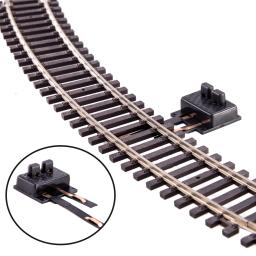 Trem Ferroviário Modelo Simulação Trilhos Caixa De Junção, faixa de alimentação, DIY Diorama Kits, HO Escala, 1:87 - Image 6
