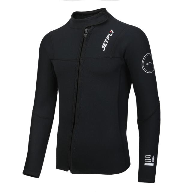 Terno de Mergulho Neoprene 3mm para Homens - Jaqueta e Calça Wetsuit Aquecida para Surf em 2024