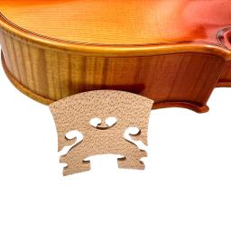 Conjunto de 5 peças de maple/ébano/jacarandá, 4/4 3/4 1/2 1/4 1/8, peças para violino e violino, acessórios - Image 4