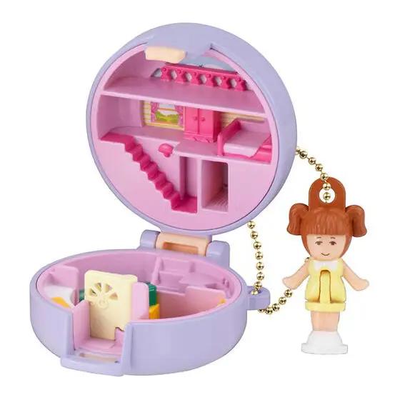 Bandai Polly Pocket Series 2 Caixa de Tesouro Charme Reimpressão 4pcs Figura de Ação Modelo Presentes Decoração Em Estoque - Image 1