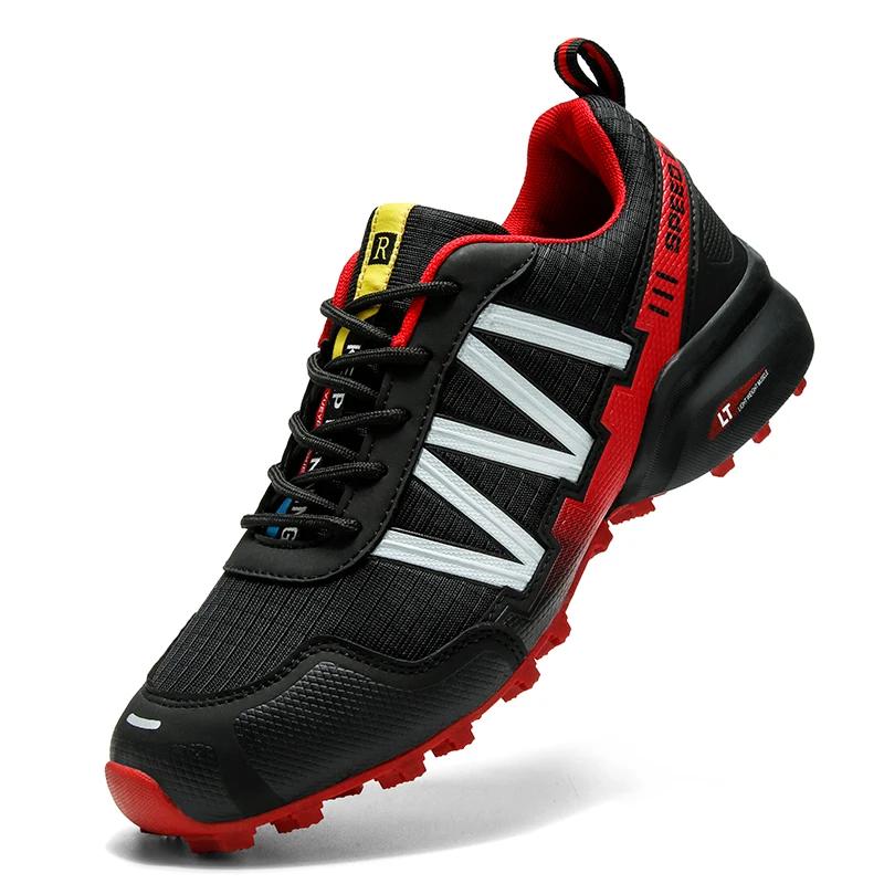 Homens caminhadas sapatos à prova dwaterproof água mulheres formadores ao ar livre rendas escalada trekking tênis montanha caminhada caça botas táticas 47 - Image 1