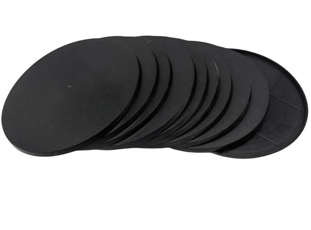 Bases Redondas de 130mm para Jogos de Guerra em Miniatura e Projetos DIY em 3D