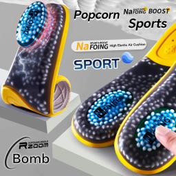 Palmilhas Esportivas Respiráveis com Tecnologia de Suporte Arch, Absorção de Choque, Almofada De Tênis Ao Ar Livre, Palmilha De Almofada De Ar Rzoom - Image 1