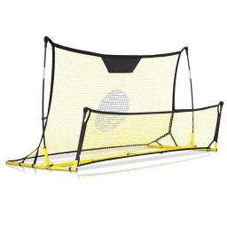 Rebounder de futebol portátil malha net desmontar esportes ao ar livre conjunto de auxílio à formação de futebol rebote net tranning equipamentos - Image 3