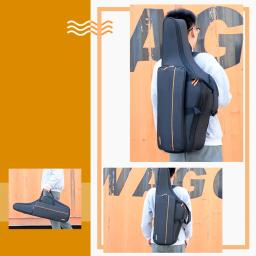 Sax saxofone portátil Saco De Armazenamento, Sax Carry Case, bocal Mochila, Tenor, Instrumento Musical, Acces - Image 3