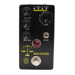 Pedal de efeito Mosky para guitarra, rei Rat Fuzz distorção, efeito Overdrive, Atirador Drive, acessórios de guitarra - Image 4