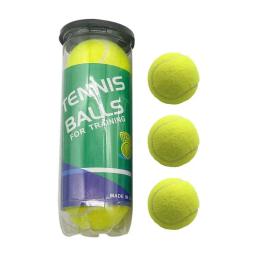 Bolas De Tênis Pressurizadas Macias, Bola De Tênis, Bola De Treinamento Para Iniciantes, 3 Pcs - Image 1
